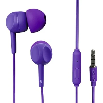 Abbildung von Thomson EAR3005PL Headset Stereo mit Mikrofon, Silikon, Violett