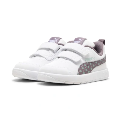 Abbildung von Courtflex V3 Dotty Sneakers Klein Mädchen PUMA