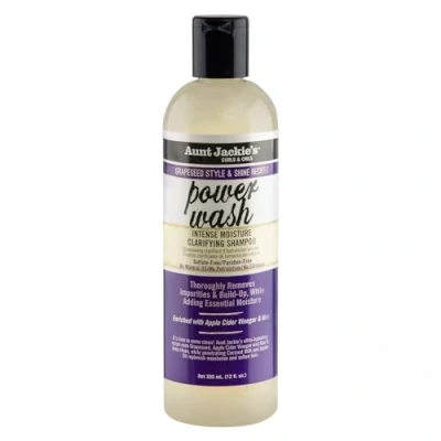 Abbildung von Aunt Jackie&#039;S Curls &amp; Coils Grapeseed Power Wash Shampoo, 355 ml/12 Oz