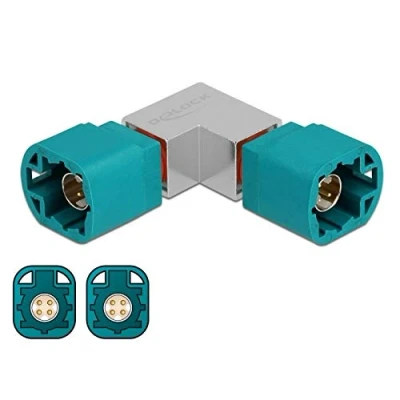 Abbildung von Delock Adapter HSD Z Stecker zu gewinkelt