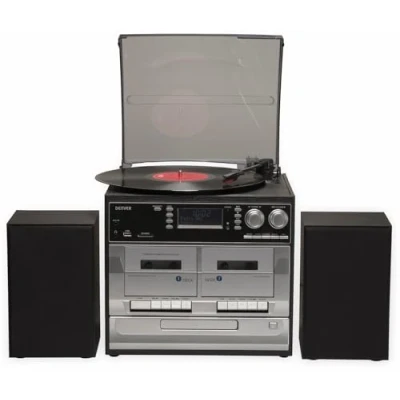 Abbildung von Denver MRD 166 Microanlage (DAB+ UKW Radio, CD, LP, Kassettenrecorder, USB, SD)