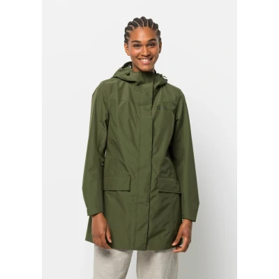 Abbildung von Jack Wolfskin CAPE YORK Paradise Hardshelljacke, Damen, Größe: XL, Greenwood