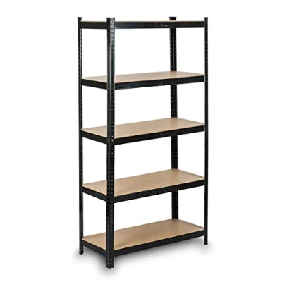 Abbildung von Humberg Lagerregal Regale Abstellraum Steckregal Werkstattregal Schwerlastregal 2in1 150x75x30 cm mit 5 Böden Maximale Belastung 500 KG