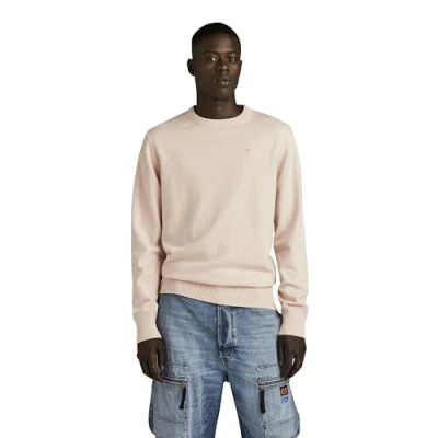 Abbildung von G Star Premium CORE Strickpullover, Herren, Größe: XS, Whitebait