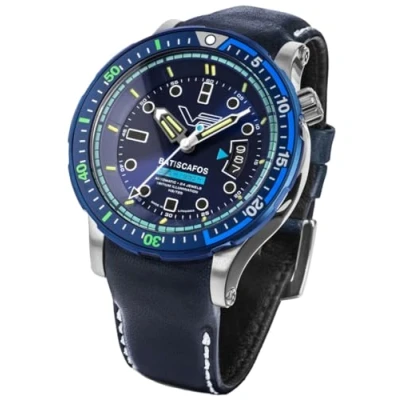 Abbildung von Vostok Europe NH35 511E768 B Herren Automatikuhr Batiscafos Stahl/Blau