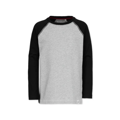 Abbildung von Band of Rascals Raglan Langarmshirt für Kinder, Größe: 122/128, Black