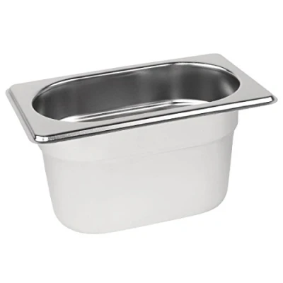 Abbildung von Contacto 8613/100 Gastronor Edelstahl 1/9, 100 mm Lebensmittelbehälter