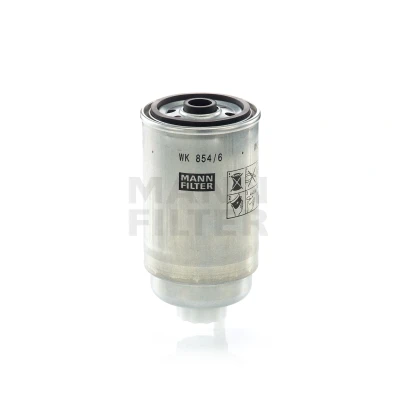 Abbildung von MANN FILTER WK 854/6 Kraftstofffilter Anschraubfilter FIAT: Ducato II Kastenwagen, Pritsche/Fahrgestell, Stilo Schrägheck