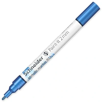 Abbildung von Schneider Metallicmarker Paint It 011 2mm blue metallic