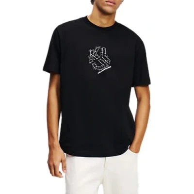 Abbildung von Karl Lagerfeld Jeans SLIM LOGO TEE Tshirt print, Herren, Größe: Medium, Black