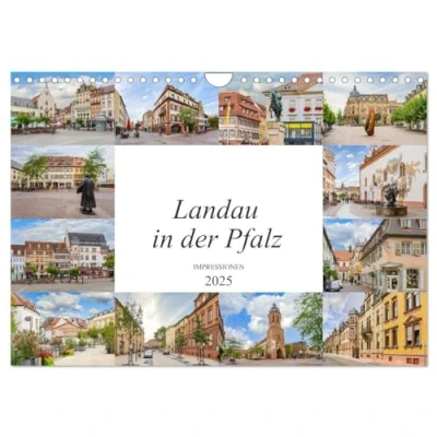 Abbildung von Landau in der Pfalz Impressionen (Wandkalender 2025 DIN A4 quer), CALVENDO Monatskalender