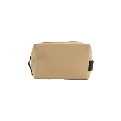 Abbildung von Rains Wash Bag Small W3 beige Kosmetiktasche