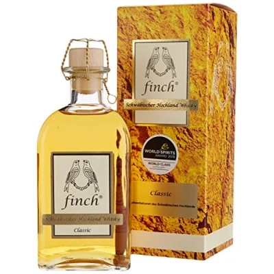Abbildung von finch Whiskydestillerie FineSelection Classic 40Prozent vol Schwäbischer Whisky (1 x 0.5l)