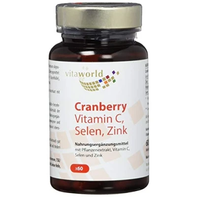Abbildung von Cranberry Vitamin C+selen+zink Kapseln 60 St