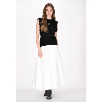 Abbildung von pullunder SCHMUDDELWEDDA XL/XXL / Black 44% Polyamide 34% Acrylic 22% Polyester