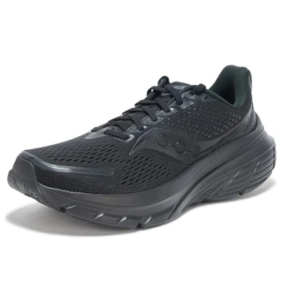 Abbildung von Saucony Guide 17 Herren Laufschuhe Schwarz Größe 42