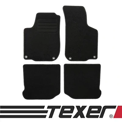 Abbildung von TEXER Textil Fußmatten Passend für Skoda Octavia I Bj. 1996 2011 Basic