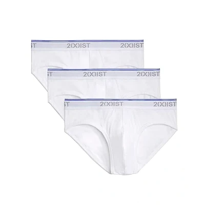 Abbildung von 2(x)ist)IST Baumwoll Stretch Unterhose, 3 Stück Weiß Small