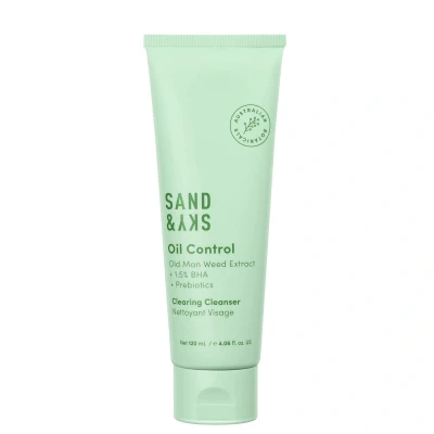 Abbildung von Sand&amp;Sky OIL Control Clearing Cleanser Gesichtsreinigung, Damen, Größe: 120 ml,