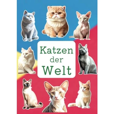 Abbildung von Bildband der Katzen Welt Deutsche Ausgabe (Jeder&#039;s Enzyklopädie, Band 1)