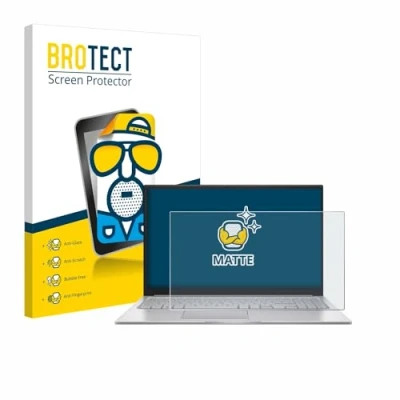 Abbildung von BROTECT Entspiegelungs Schutzfolie für ASUS Vivobook 15 X1504 Matte Displayschutz Folie, Anti Reflex, Fingerprint