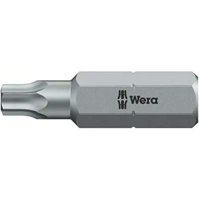 Abbildung von Wera 867/1 Z SB SiS 05073376001 Torx Bit T 25, 30, 40 Werkzeugstahl Legierung, verschleißfest D 6,3 3 Stück