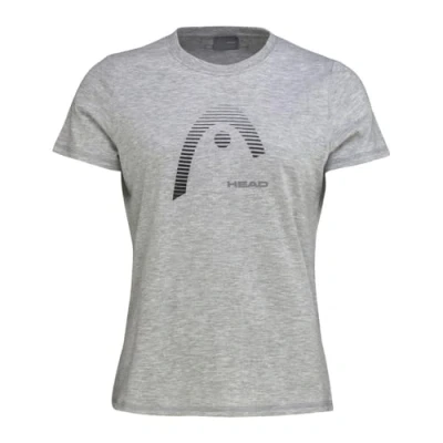 Abbildung von HEAD Damen Club Lara W T Shirt, Grau, L EU