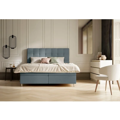 Abbildung von Schlaraffia Boxspringbett &quot;Aida&quot;, inkl. BULTEX Topper, Metallfuß in chrom