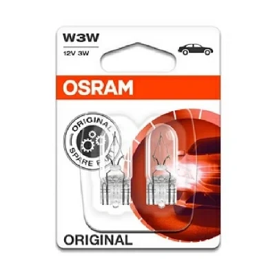 Abbildung von OSRAM ORIGINAL LINE 2821 02B Glühlampe, Blinkleuchte 12 3 W3W VOLKSWAGEN: Golf 7 Schrägheck, Passat B6 Variant, AUDI: A4 Limousine