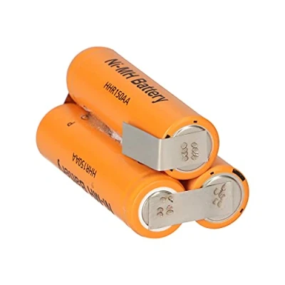 Abbildung von 3,6V 1500mAh Akku Akkupack Mignon AA Industrie Akkus NiMH mit Lötfahne Pyramide