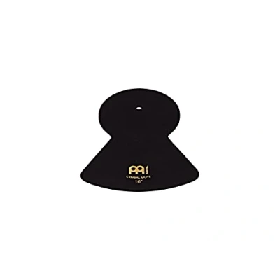 Abbildung von Meinl Cymbals Cymbal Mute Schlagzeug Becken Dämpfer 16 Zoll (40,64cm) für geräuscharmes Üben Zuhause Drumset Zubehör, Schwarz (MCM 16)