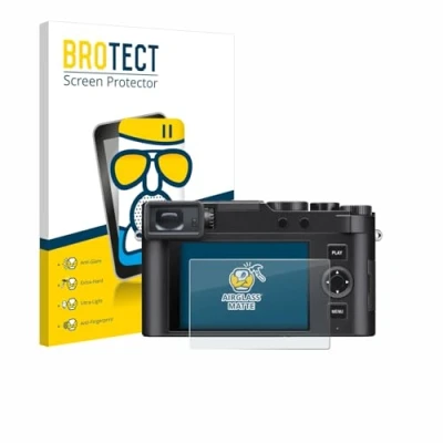 Abbildung von BROTECT Entspiegelungs Schutzglas für Leica D Lux 8 Schutz Folie Panzerfolie Glas Matt [Extrem Kratzfest 9H, Anti Reflex, Fingerprint]