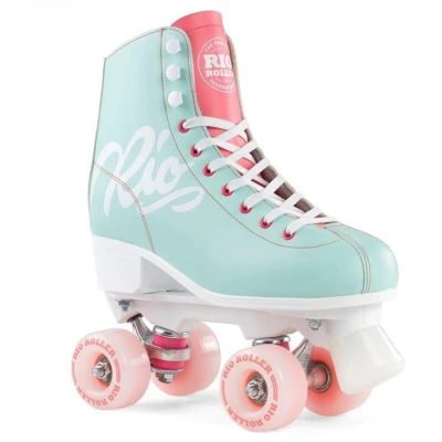 Abbildung von RIO ROLLER Rollschuhe SCRIPT Rollschuh teal/coral