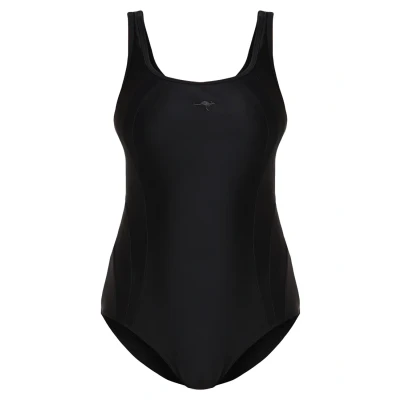 Abbildung von Kangaroos Badeanzug, Damen, Größe: 50, Black