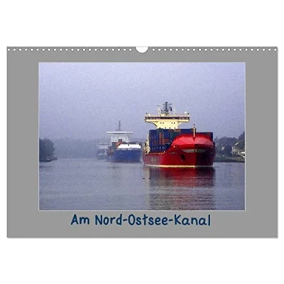 Abbildung von Am Nord Ostsee Kanal (Wandkalender 2025 DIN A3 quer), CALVENDO Monatskalender