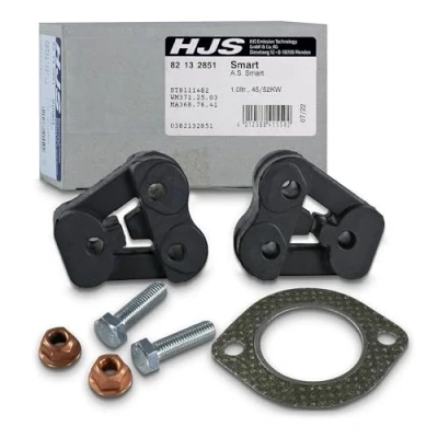 Abbildung von HJS 82 13 2851 Montagesatz, Schalldämpfer SMART: Fortwo II Coupe, Cabrio