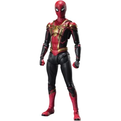 Abbildung von TAMASHII NATIONS Bandai Spider Man: No Way Home Figur S.H. Figuarts Man (Integrated Suit) Final Battle Edition 15 cm