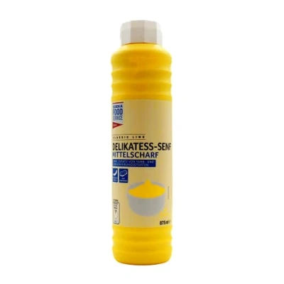Abbildung von Classic Line Delikatess Senf Mittelscharf, 12er Pack (12 x 875ml)