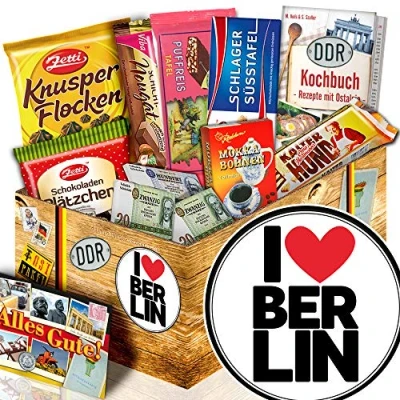 Abbildung von I love Berlin Ossi Paket Schokolade Geburtstag Geschenk
