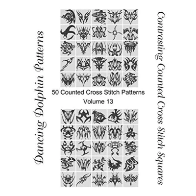 Abbildung von Contrasting Counted Cross Stitch Squares: 50 Patterns (Volume, Band 13)
