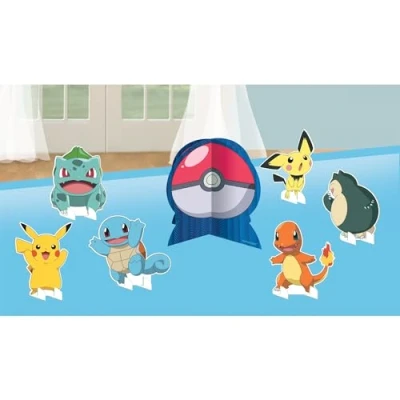 Abbildung von Pokemon Deko Set 7 teilig