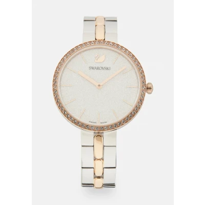 Abbildung von Swarovski Cosmopolitan PAVE Uhr silvercoloured/rose goldcoloured, Damen, Größe: One Size, Silver coloured/rose gold coloured
