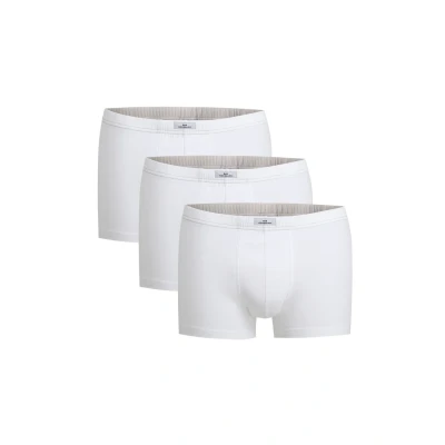 Abbildung von GÖTZBURG Boxershorts Herren Pants weiß uni 3er Pack (3 St)