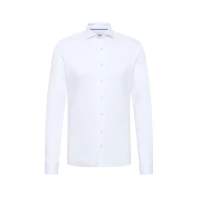 Abbildung von Eterna Jersey Shirt SLIM FIT Businesshemd, Herren, Größe: 38x67, Weiß