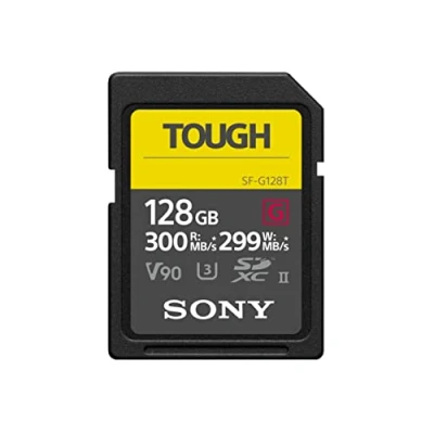 Abbildung von Sony 128GB SDXC UHS II R300 Tough SF G128T Speicherkarte