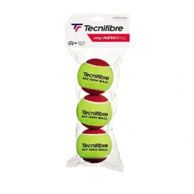 Abbildung von Tecnifibre 1 Beutel mit 3 Tennisbälle My New Ball Gelb