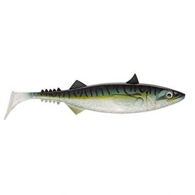 Abbildung von Jackson Sea Unisex Erwachsene 10C4050801037084C10 Gummifisch Norwegen Angeln Köder The 23cm Green Mackerel, Bunt, Normal