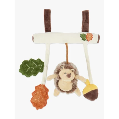 Abbildung von Bieco Kinderwagenanhänger Kinderwagen Kette Design Igel ca. 30x21 cm Maxi Cosi Spielzeug, Mobile Babybett oder für Baby Laufgitter Spielbogen Anhänger Activity Spiel Spielzeug Greifringe