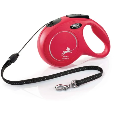 Abbildung von Flexi Leine New Classic m 8 Seil bis 20kg Rot