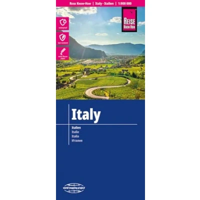 Abbildung von Reise Know How Landkarte Italien / Italy (1:900.000): reiß und wasserfest (world mapping project)